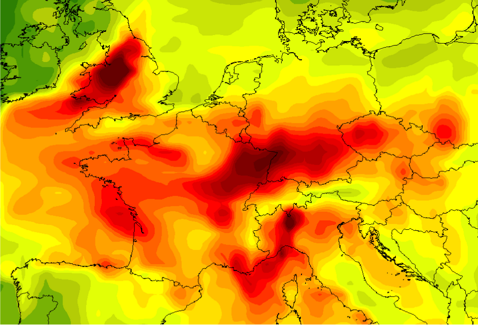 La qualité de l'air en Europe 